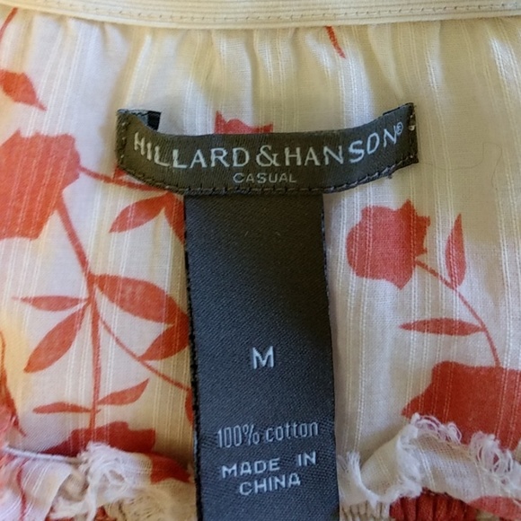 Hilard & Hanson Short Sleeve Blouse - Picture 3 of 4